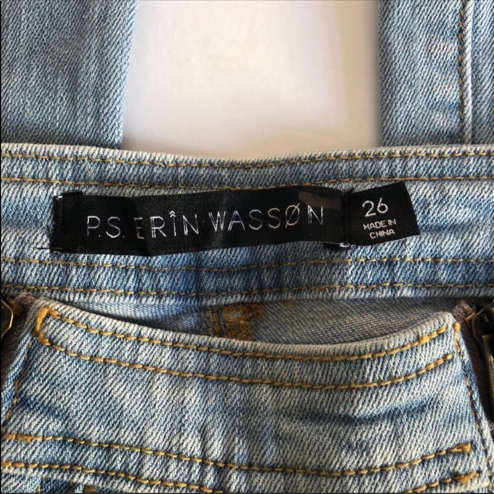 PacSun PS x Erin Wasson Zip Front Flares 26 - Picture 4 of 8